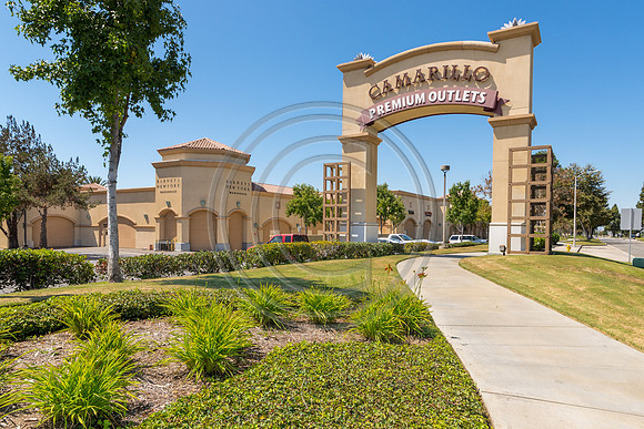 Outlet Mall, plain sky