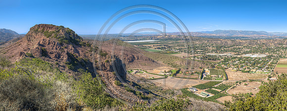 Arial view of Camarillo and Santa Rosa Valley
