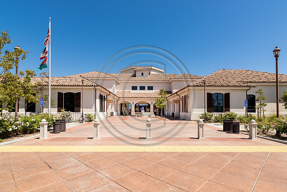 Camarillo, Library, plain sky
